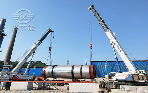 大型污泥干燥機吊裝 大型污泥干燥機吊裝