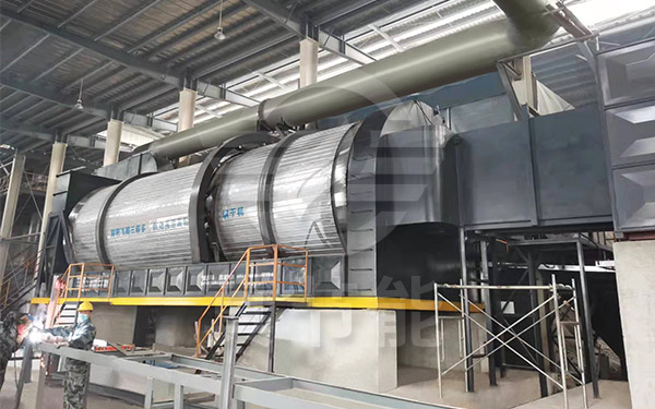 生化污泥干燥機(jī)安裝現(xiàn)場(chǎng) 生化污泥干燥機(jī)安裝現(xiàn)場(chǎng)